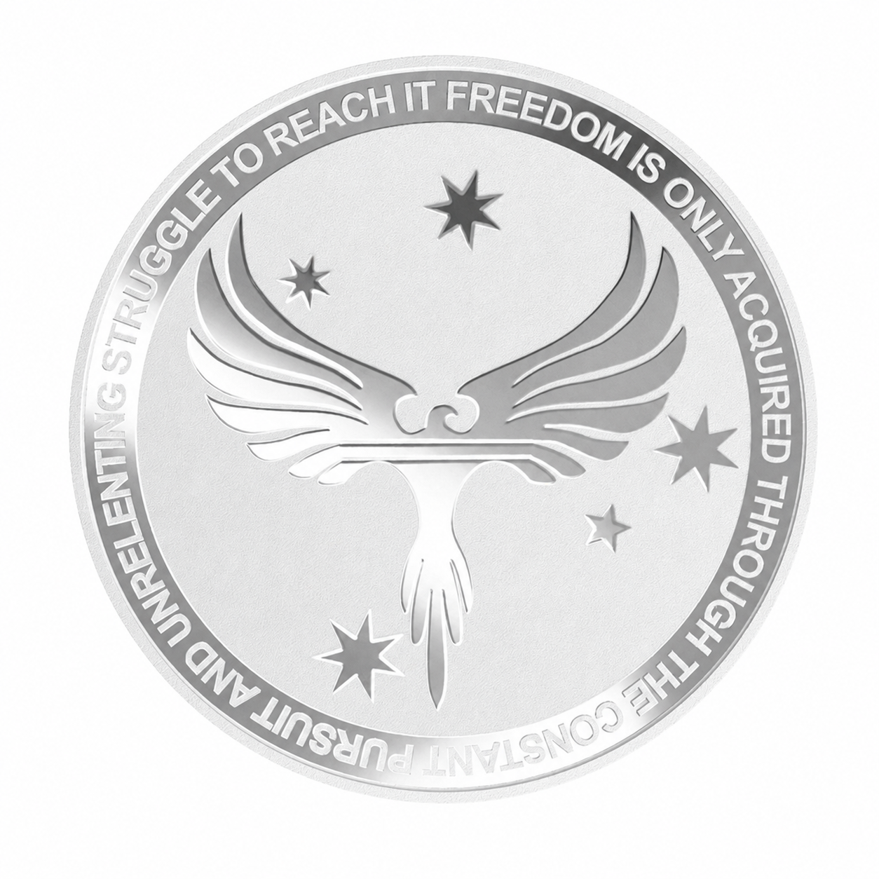 1/10oz AG Freedom Silver Round (9999 Fine)