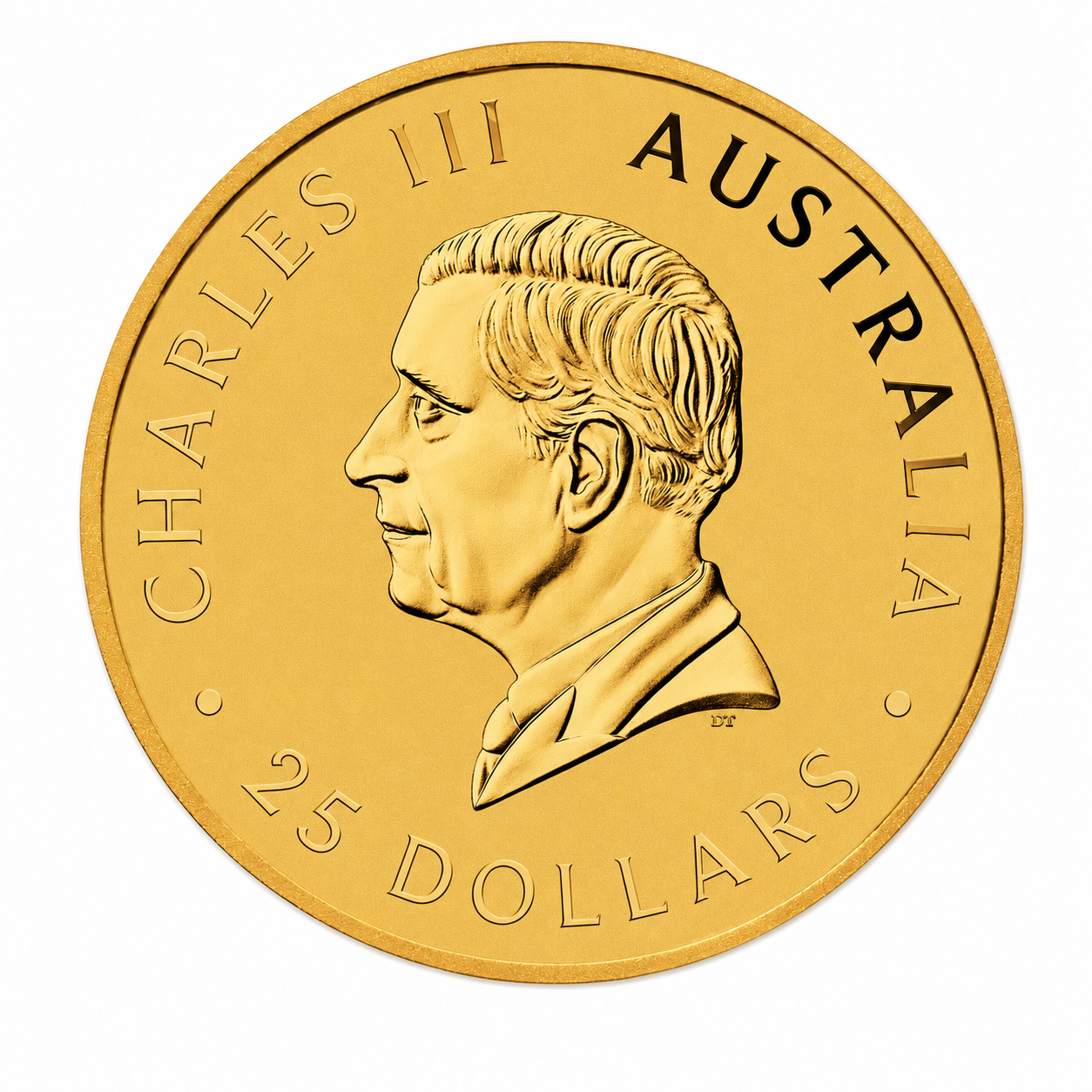 1/4oz Perth Mint Kangaroo Gold Round (9999 Fine)