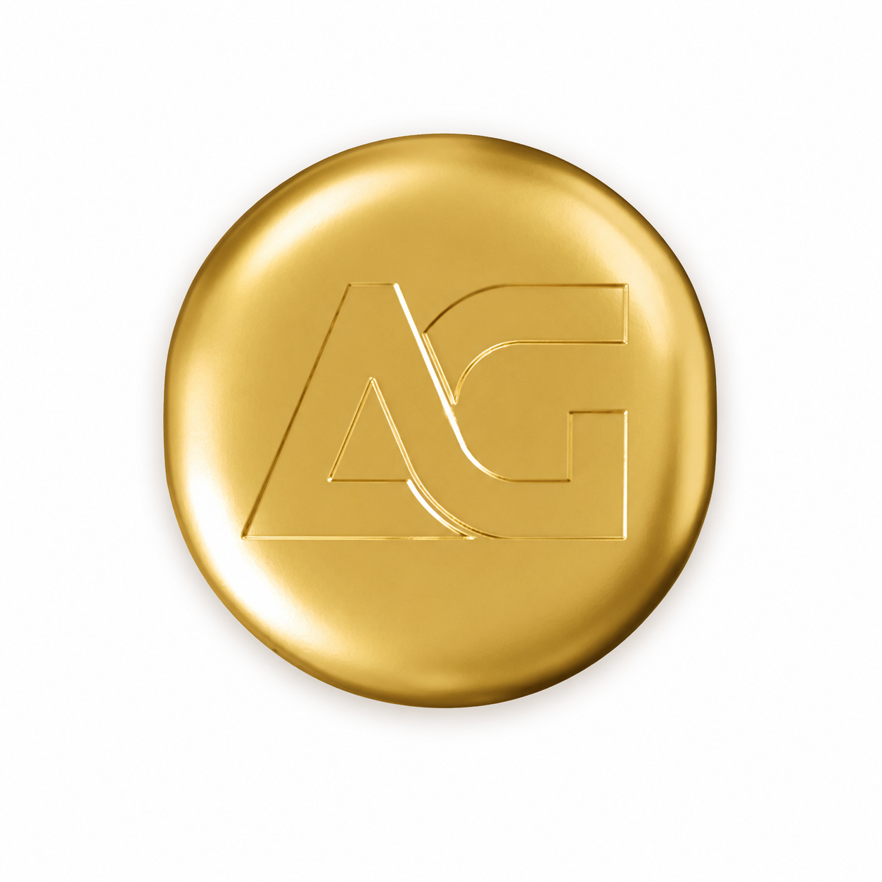 1/2oz AG Button Gold Cast Bar (9999 Fine)
