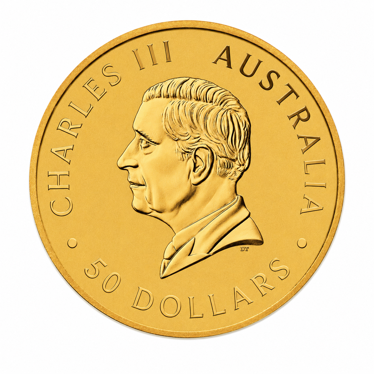 1/2oz Perth Mint Kangaroo  Gold Round (9999 Fine)