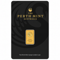 1g Perth Mint Gold Mint Bar Assay