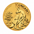1oz Perth Mint Gold Round Kangaroo