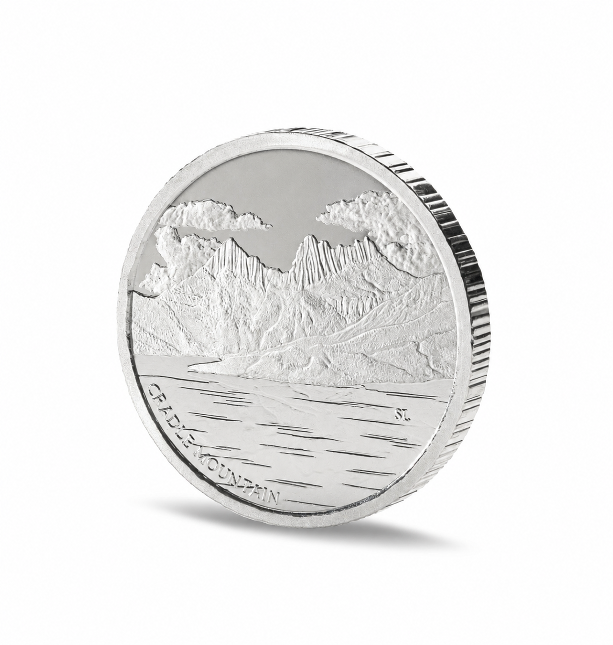 1oz Hobart Mint Cradle Mountain Silver Round (9999 Fine)