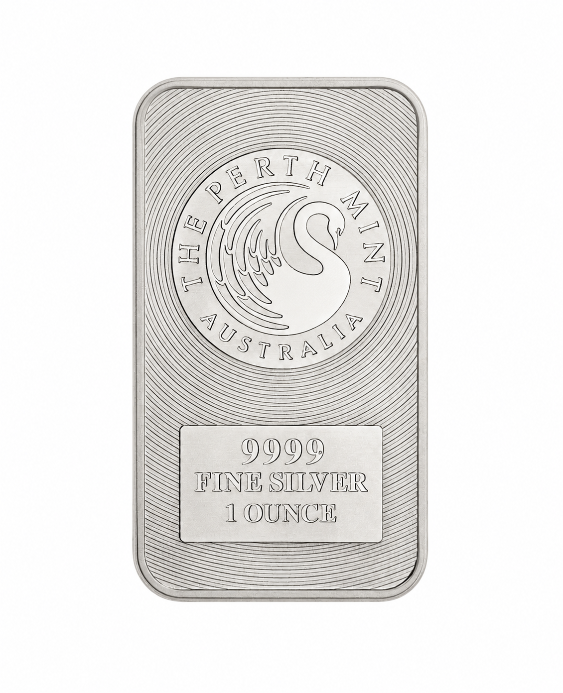 1oz Perth Mint Kangaroo Bar Tube of 20 Silver Minted Bar (9999 Fine)
