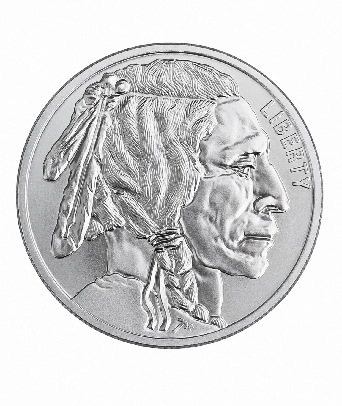 1oz Silvertowne Mint Buffalo Silver Round (999 Fine)