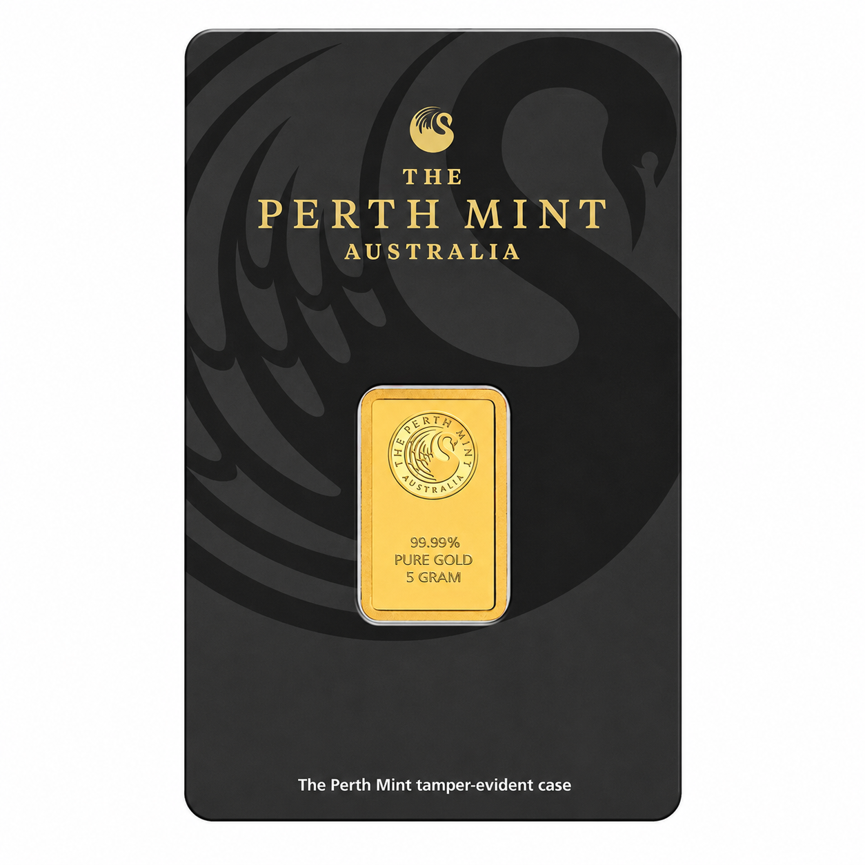 5g Perth Mint Assay Gold Minted Bar (9999 Fine)